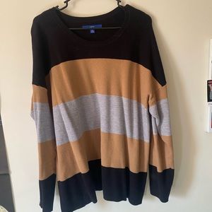XXL Striped Sweater